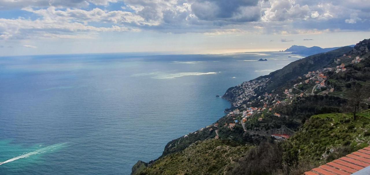 La Cicogna Bed & Breakfast Agerola Bagian luar foto