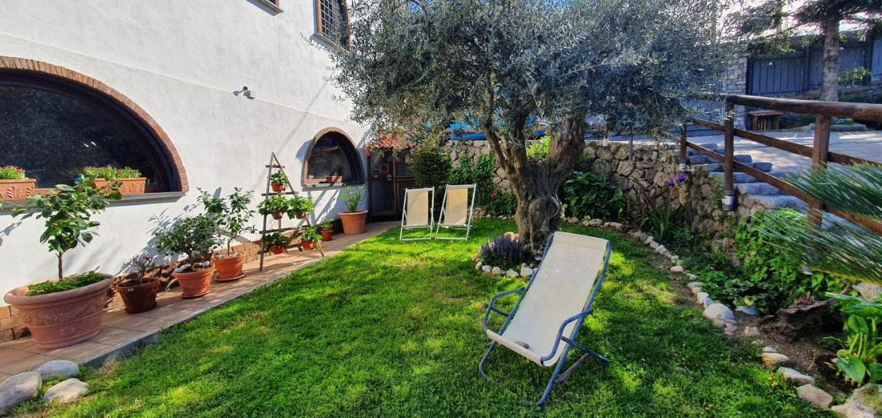 La Cicogna Bed & Breakfast Agerola Bagian luar foto