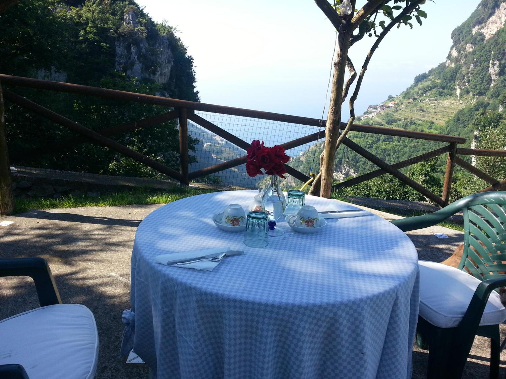 La Cicogna Bed & Breakfast Agerola Bagian luar foto