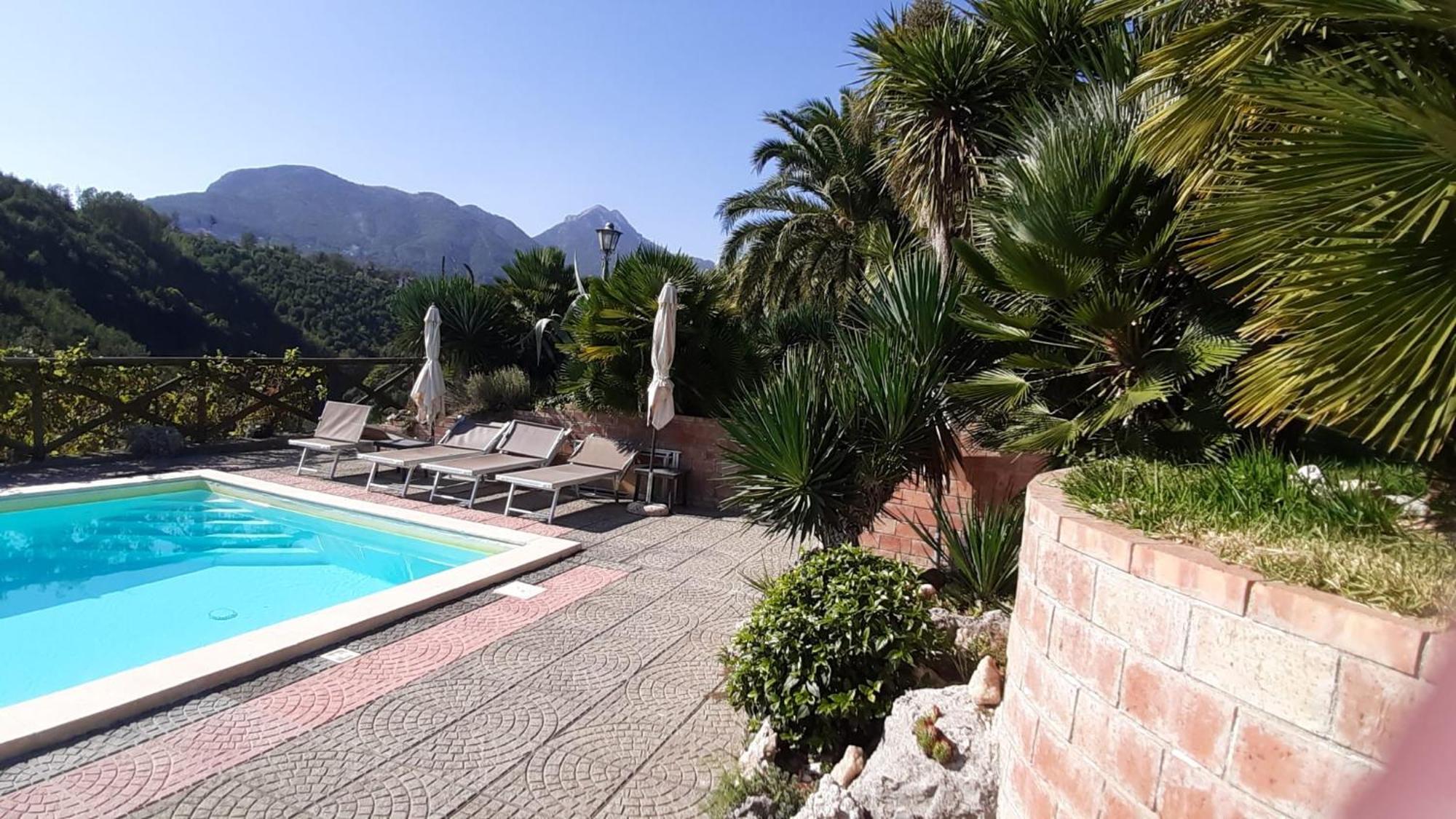 La Cicogna Bed & Breakfast Agerola Bagian luar foto